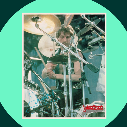 Vintage 8x10 Photo - Judas Priest - Dave Holland
